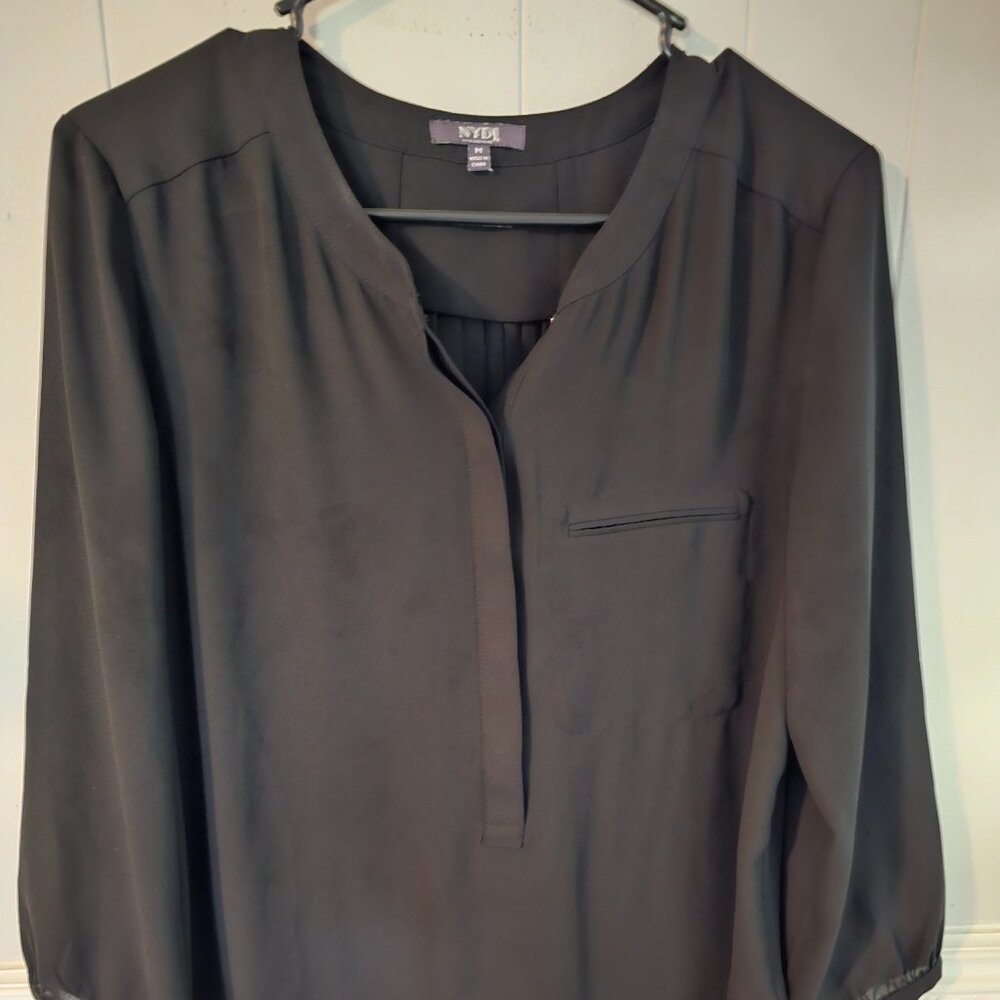 NYDJ Pintuck Blouse - medium